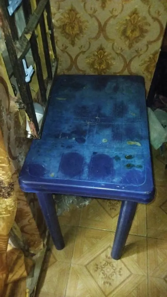 Plastic Reading Table and Chair