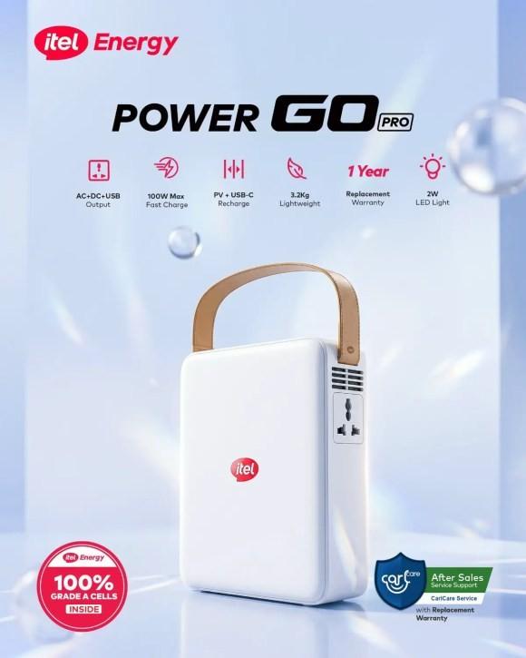 Itel Portable Power Go Pro Station IESS-320ACT 100,000mAh(320Wh)